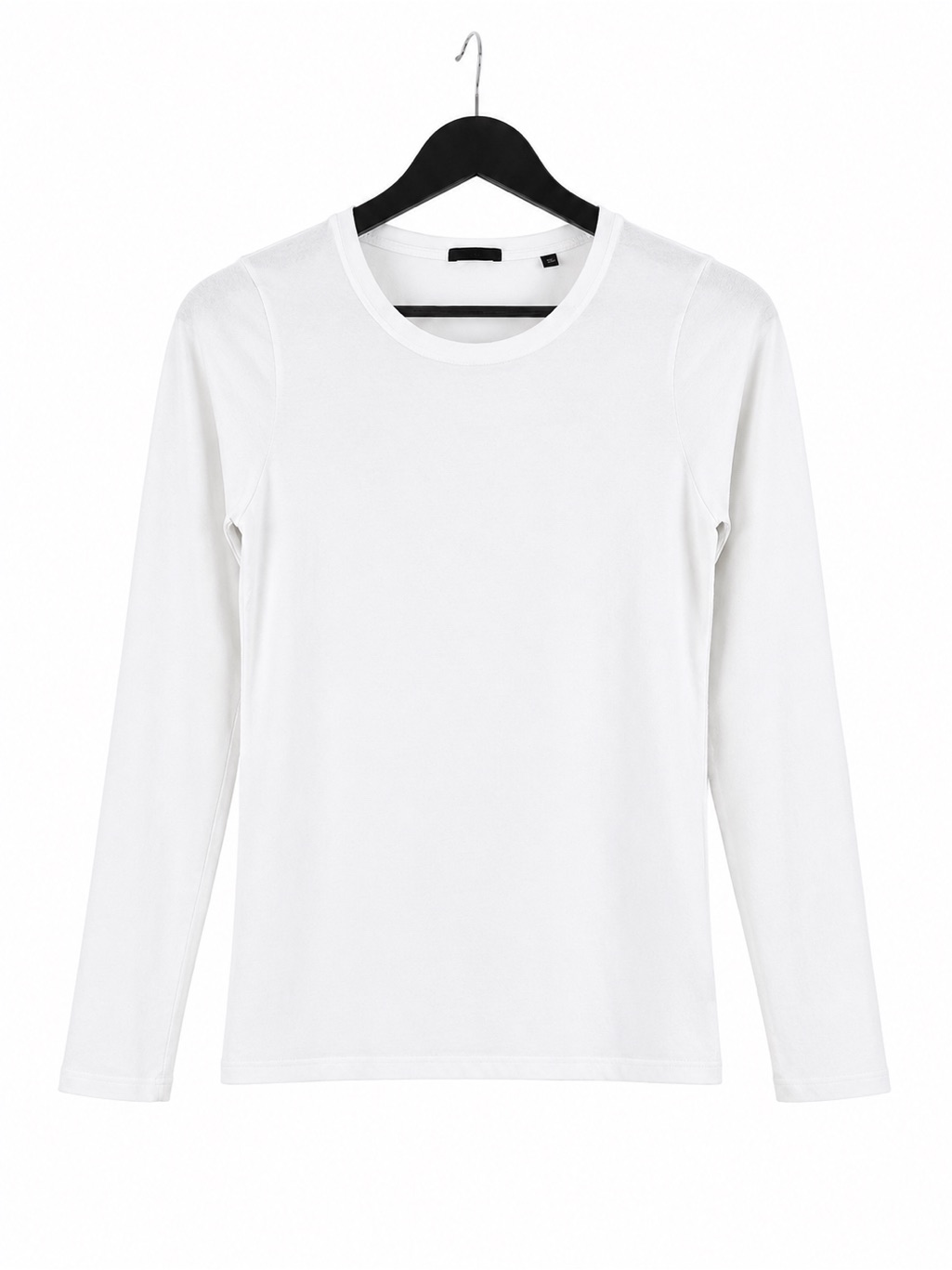 Nwot Atm Anthony Thomas Melillo @ Fwrd White Cotton Slub Long Sleeve Tee | M — image 4 of 8
